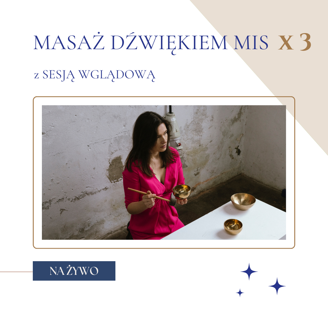 masaż dźwiękiem mis tybetańskich